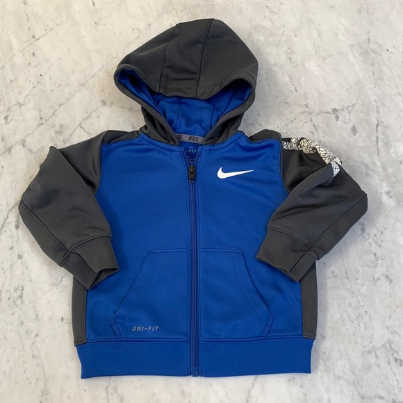 NIKE Dri-Fit Infant Zip Up Hoodie - Picture 1 of 4
